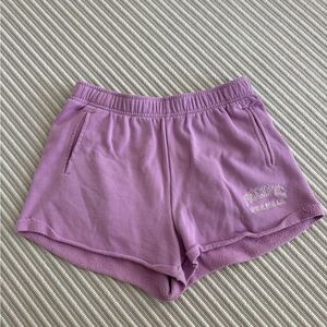 Pacific Sunwear Women's Lavender Athletic Shorts